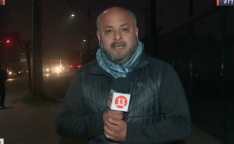 Despacho de Canal 13 tuvo improperios y hasta una silla voladora
