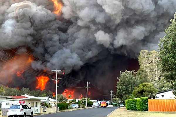 Declaran estado de emergencia por incendios — Australia Declaran estado de emergencia por incendios — Australia