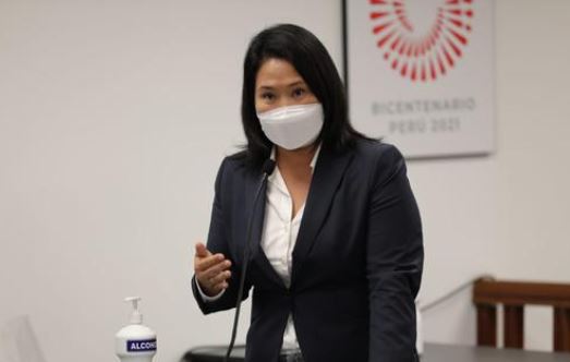 Keiko Fujimori por elecciones presidenciales: “Voy a reconocer los resultados, porque es lo que manda la Ley y la Constitución”
