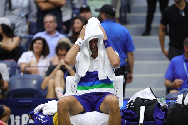 Del enojo al llanto: la reacción de Djokovic tras perder el US Open
