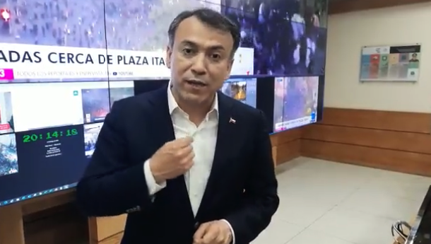 Delegado presidencial de la RM por destrozos y saqueos: “No corresponde a una manifestación política y sin armas”