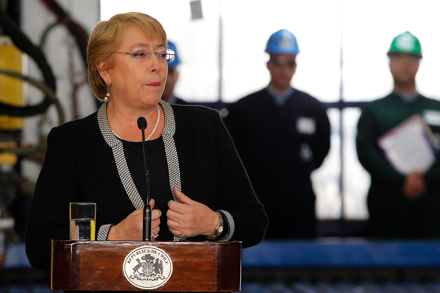 Presidenta Bachelet ante inundaciones: “Nuestro país está siendo afectado claramente por el cambio climático”