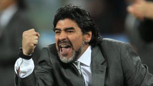 La ofuscada reacción de Maradona tras la derrota de Argentina