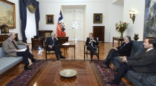 Líder de la Sociedad Nacional de Agricultura se reunió con la Presidenta Bachelet en La Moneda