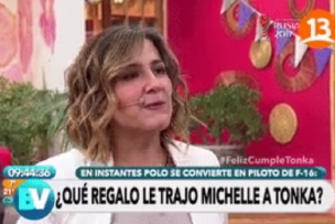 Polémica genera llanto de Michelle Adam en cumpleaños de Tonka Tomicic: Acusan bullying