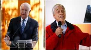 El diálogo tuitero entre Ricardo Lagos y Sebastián Piñera por el transporte