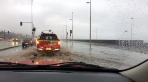 Decretan alerta roja por fuertes lluvias en Antofagasta durante las últimas horas