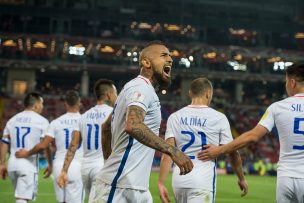 [FOTO] Arturo Vidal lanza desafiante arenga y calienta la previa de Chile-Portugal