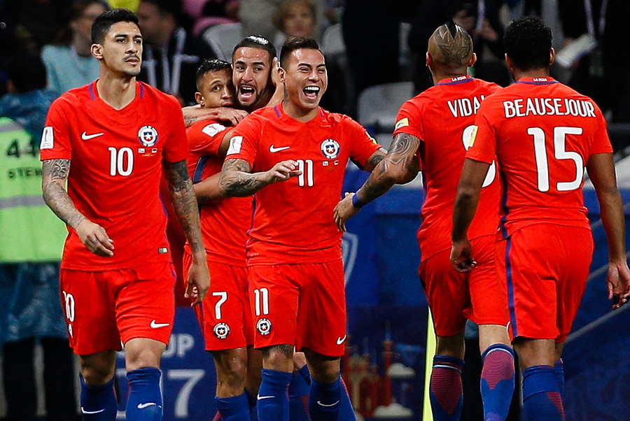 [FOTO] La Selección Chilena confirma su oncena con Pablo Hernández de titular