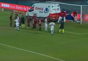 El impactante video de la patada en la cara que dejó a jugador argentino con horribles lesiones