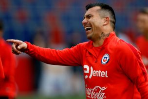 [FOTO] Gary Medel calienta la previa de Chile-Alemania y se puso un curiosísimo apodo