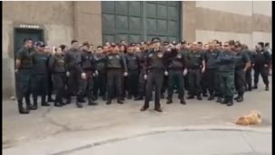 [VIDEO] El mensaje de los gendarmes de Arica dirigido al ministro de Justicia