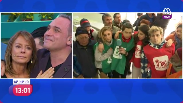 Kathy Salosny rompe en llanto durante despedida de Luis Jara del “Mucho Gusto”