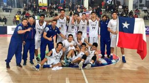 Chile consigue histórico logro y se corona campeón del Sudamericano de Básquetbol Sub17