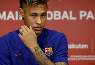 [VIDEO] Así fue la escandalosa pelea a combos de Neymar con compañero del Barcelona