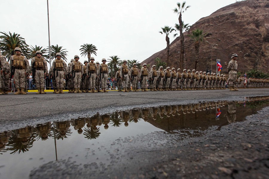 [FOTOS] Decapitaron cuatro monumentos instalados en 2011 en Arica de los “Héroes del Morro”