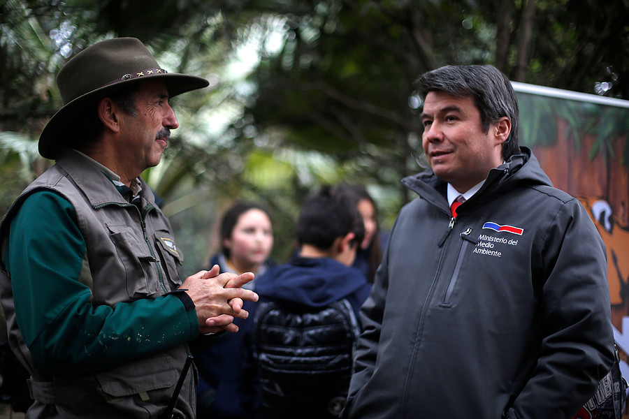 [FOTOS]Ministro de Medio Ambiente denunció asesinato de un puma en Chile Chico