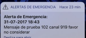 Alerta de emergencia enviada por Claro causa sorpresa entre sus clientes