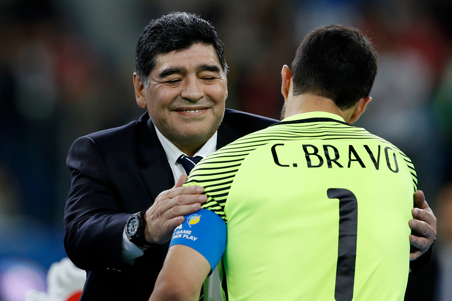Diego Maradona y su análisis de la Roja: “Tienen que estar orgullosos”