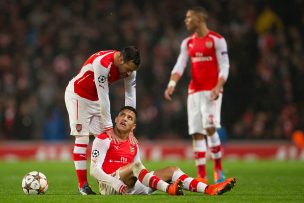 Alexis Sánchez se lesiona y se pierde el inicio de la Premier League