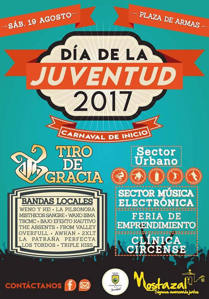 “Tiro de Gracia” llega a Mostazal para celebrar sus 20 años de “Ser Humano”