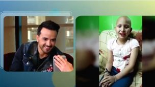 Niña chilena con cáncer emocionó a Luis Fonsi con especial saludo