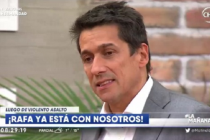 Rafa Araneda se emociona al relatar gesto que tuvieron los trabajadores de su casa tras asalto