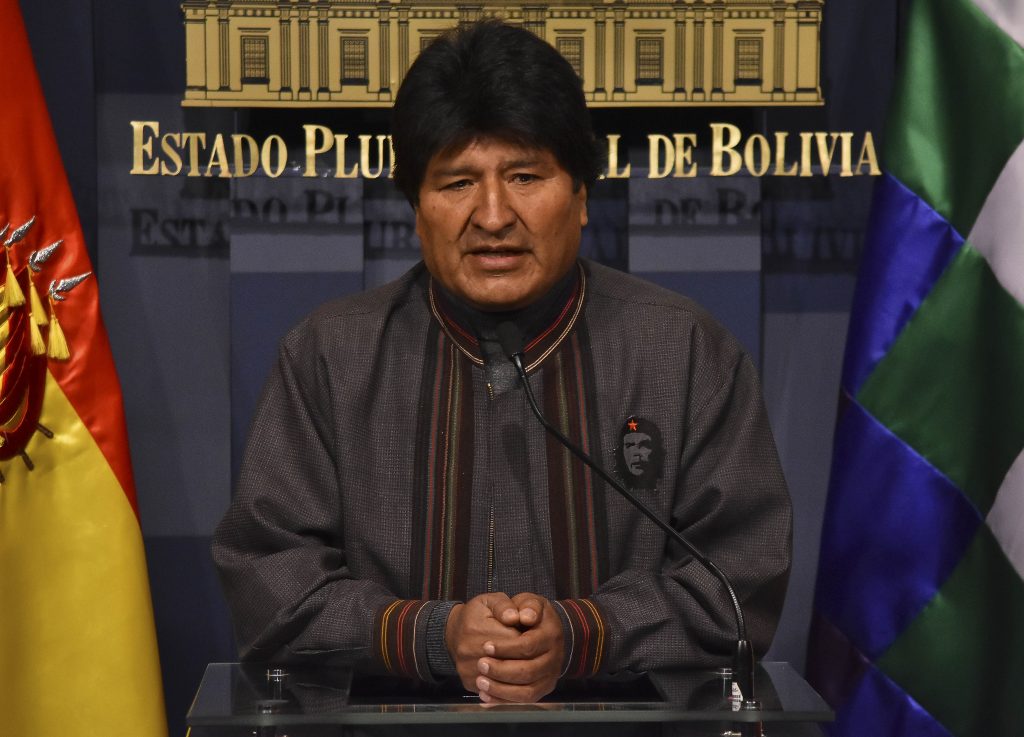 Morales confirma plan de extender su mandato hasta 2025 en Bolivia