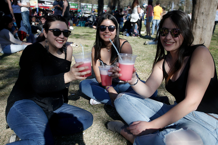 [FOTOS] Fonda del Parque O’Higgins se convirtió en el epicentro de la celebración de Fiestas Patrias