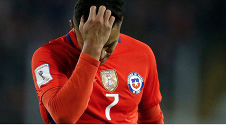 Tras la derrota, Alexis Sánchez descargó toda su rabia en las redes sociales