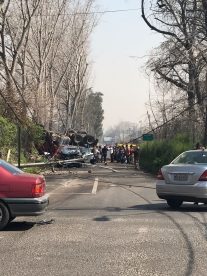 Grave accidente en Peñalolén deja una persona fallecida