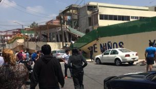 Terremoto en México: Dramático rescate de niños tras derrumbe de su colegio