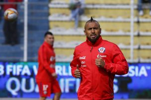 Arturo Vidal llamó a los chilenos a unirse por La Roja