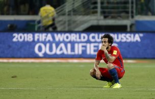 Chile pierde 3-0 ante Brasil y queda fuera de Rusia 2018