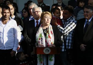 Presidenta recibe a los refugiados sirios