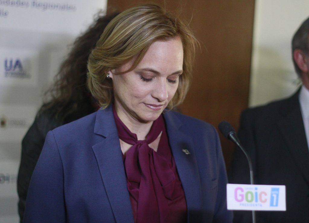 Carolina Goic emplazó a Eyzaguirre por gratuidad: “El ministro tiene que responder si va cumplir con la ley”
