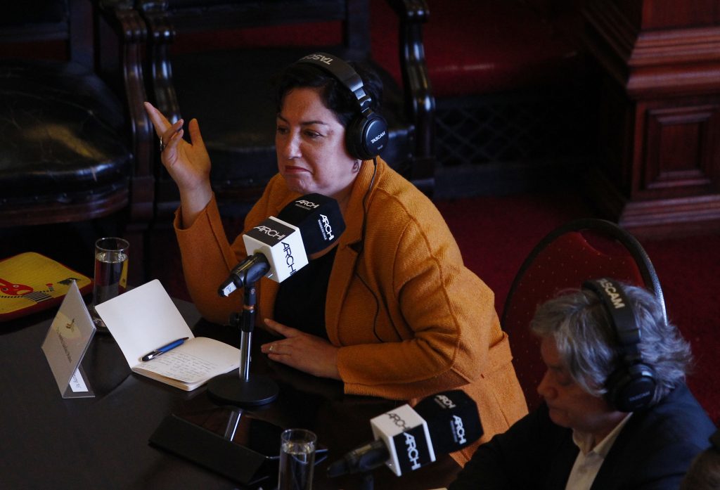 Beatriz Sánchez se molestó con periodista durante el debate: “¿Qué es esto, un test de economía?”