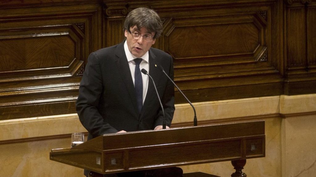 Puigdemont está “dispuesto a ser candidato” en elecciones del 21 de diciembre en Cataluña