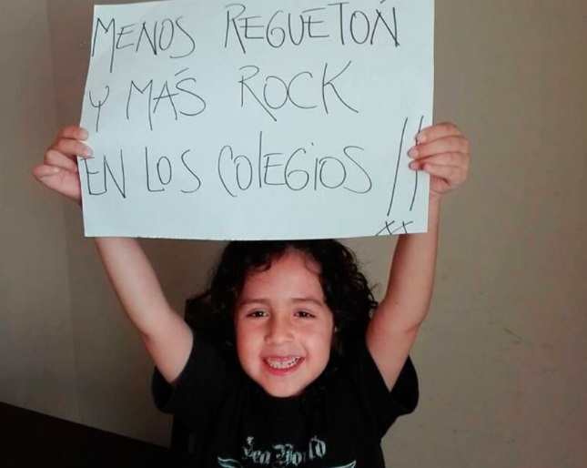 “Menos reggaetón, más rock”: La historia detrás del niño que pide que cambien la música de su colegio
