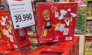 ¿Desubicada? redes sociales arden por venta de muñeca relacionada con Teletón