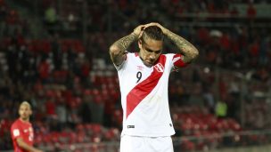 Paolo Guerrero dio dopping positivo en partido de Eliminatorias a Rusia 2018