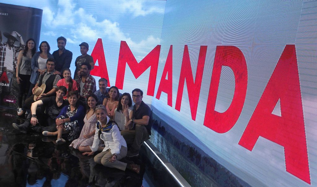 Actriz reveló una foto inédita de la teleserie “Amanda”