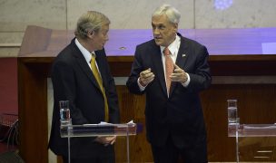 Seguidores de Piñera y Kast se 