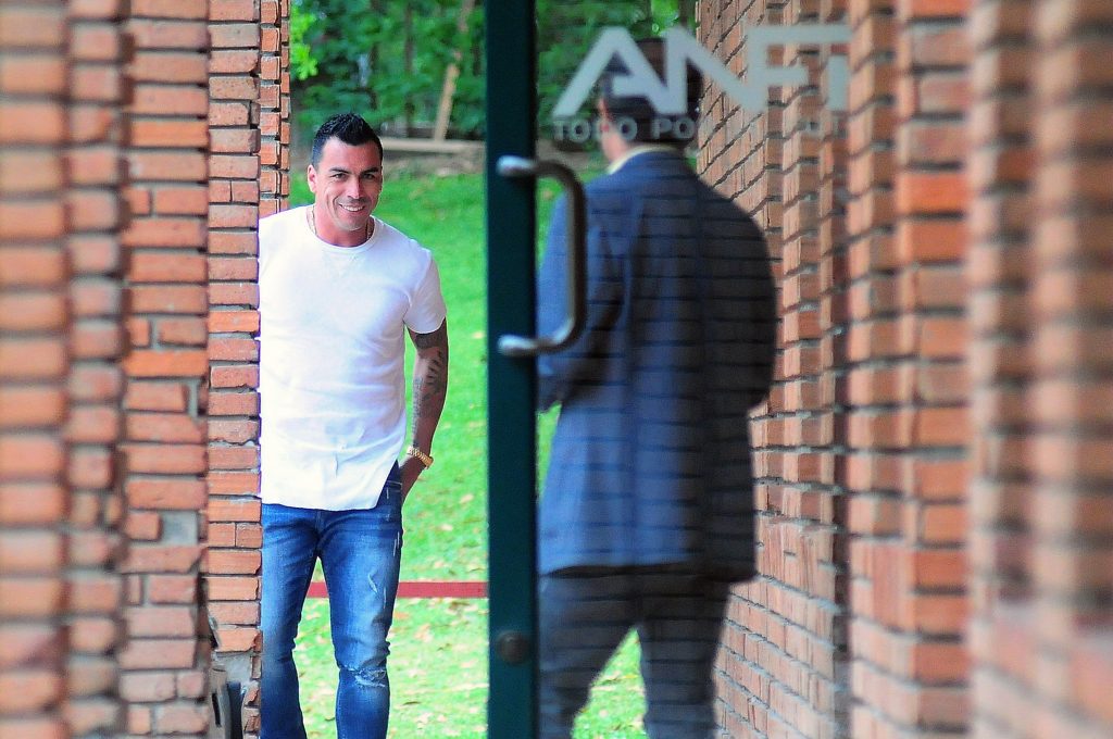 Esteban Paredes en el Tribunal de Disciplina