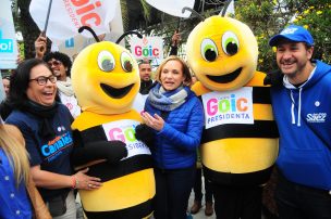 Carolina Goic desarrolla su campaña en la comuna de Puente Alto