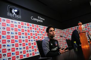 Jorge Valdivia en conferencia de prensa