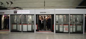 Así fueron las primeras horas de la línea 6 de Metro de Santiago