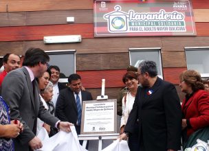 Inauguran la Primera Lavandería Municipal Solidaria para el Adulto Mayor