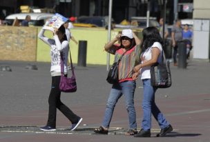 Estas fueron las fuertes temperaturas que se registraron en la zona central