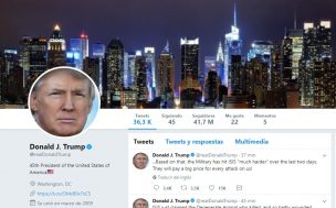 Revelan la razón sobre la suspensión de la cuenta de Trump en Twitter